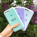 iPhone Silicone Case (Marine Green) - Lilac Case