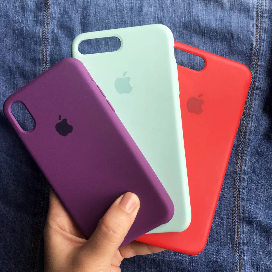 iPhone Silicone Case (Marine Green) - Lilac Case