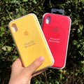 iPhone Silicone Case (Yellow) - Lilac Case