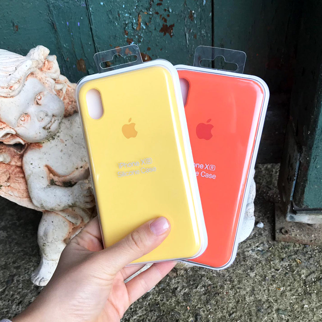 iPhone Silicone Case (Yellow) - Lilac Case