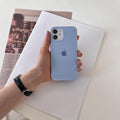 iPhone Silicone Case (Sky Blue) - Lilac Case