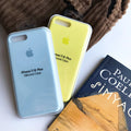 iPhone Silicone Case (Sky Blue) - Lilac Case