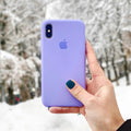 iPhone Silicone Case (Lilac) - Lilac Case