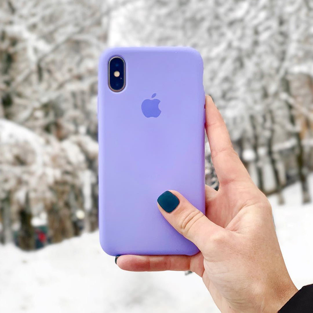 iPhone Silicone Case (Lilac) - Lilac Case