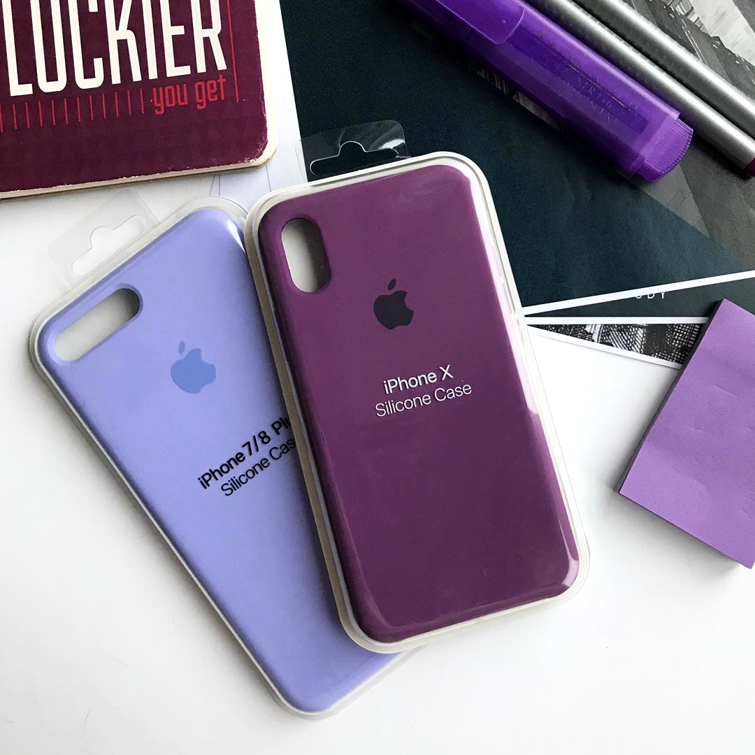 iPhone Silicone Case (Lilac) - Lilac Case
