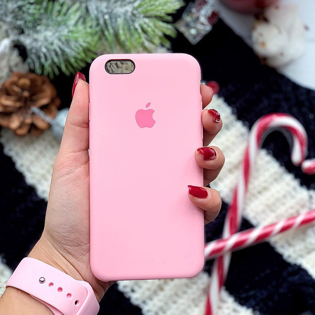iPhone Silicone Case (Candy Pink) - Lilac Case