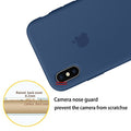 iPhone Silicone Case (Cobalt Blue) - Lilac Case
