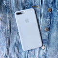 iPhone Silicone Case (Sky Blue) - Lilac Case