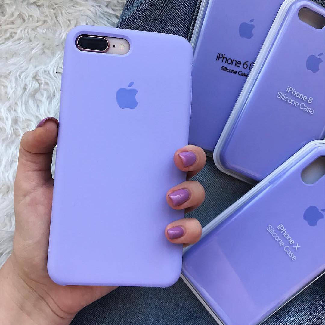 iPhone Silicone Case (Lilac) - Lilac Case