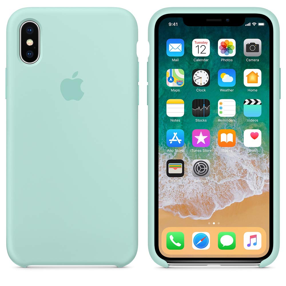 iPhone Silicone Case (Marine Green) - Lilac Case