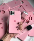 iPhone Silicone Case (Candy Pink) - Lilac Case