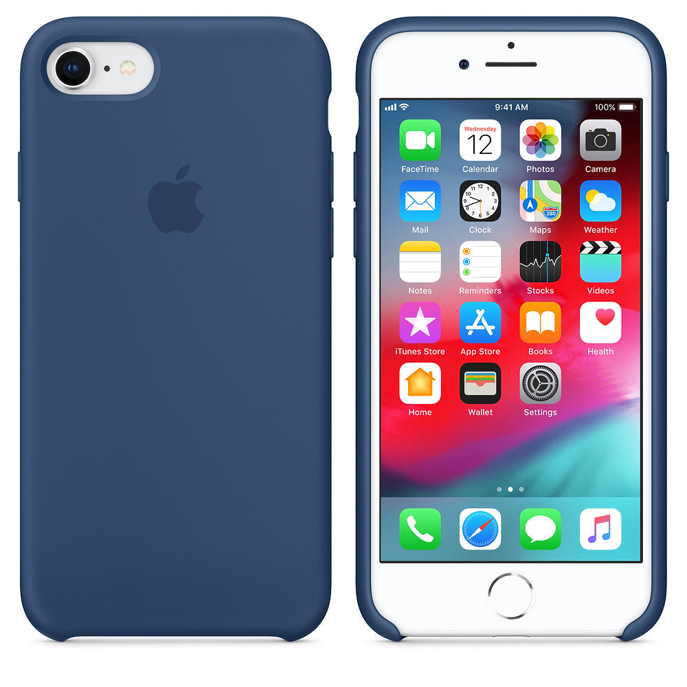 iPhone Silicone Case (Cobalt Blue) - Lilac Case