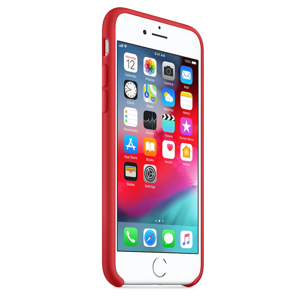 iPhone Silicone Case (Red) - Lilac Case