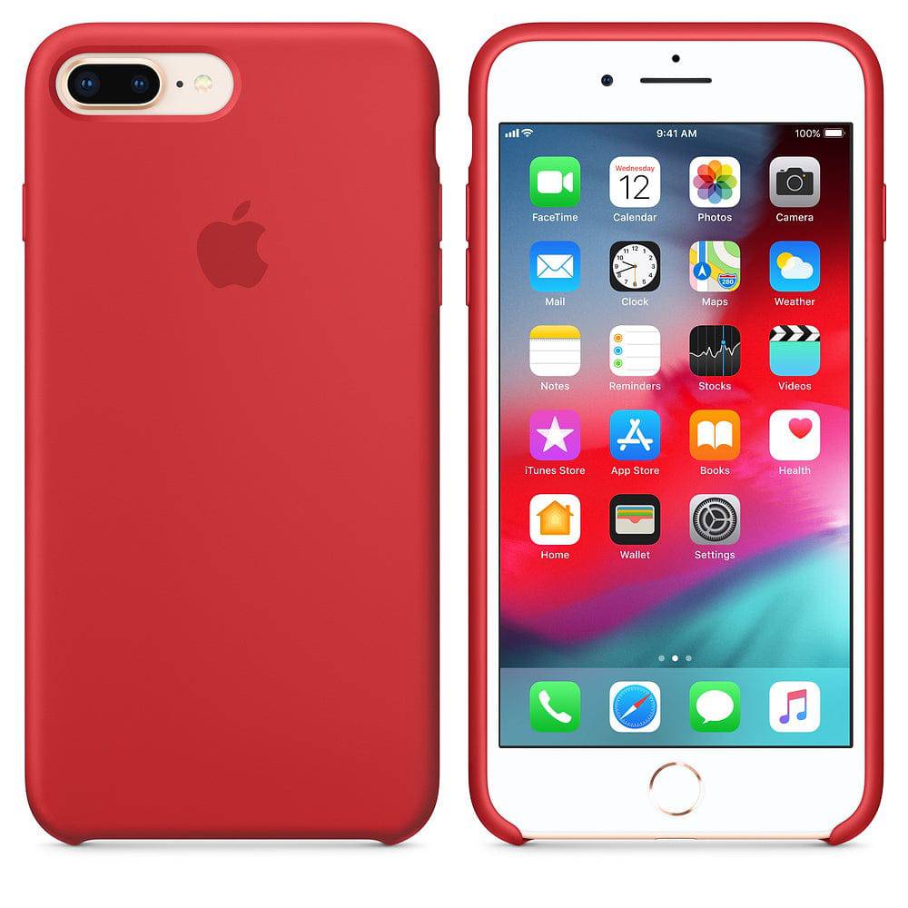 iPhone Silicone Case (Red) - Lilac Case
