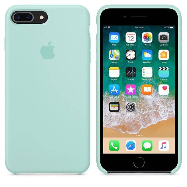 iPhone Silicone Case (Marine Green) - Lilac Case
