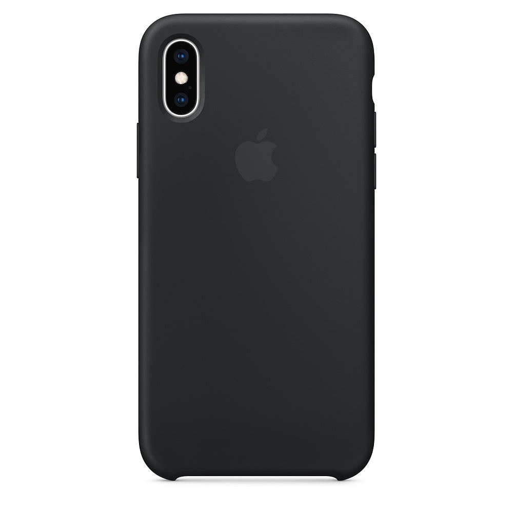 iPhone Silicone Case (Black) - Lilac Case