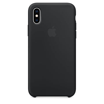 iPhone Silicone Case (Black) - Lilac Case