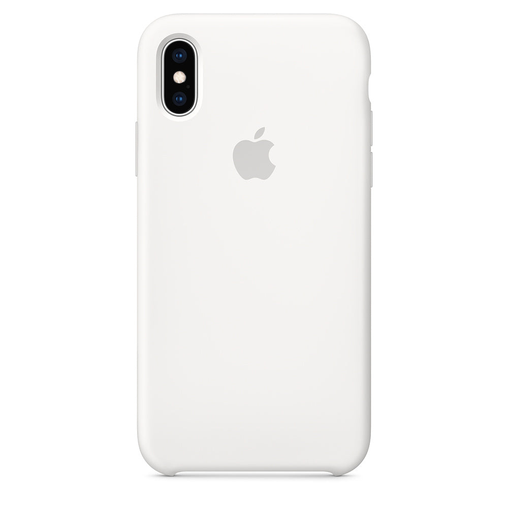 iPhone Silicone Case (White) - Lilac Case