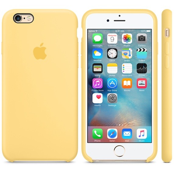 iPhone Silicone Case (Yellow) - Lilac Case