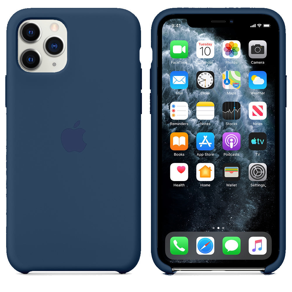 iPhone Silicone Case (Cobalt Blue) - Lilac Case