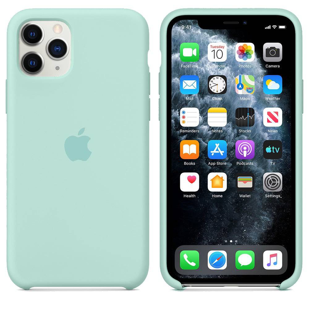 iPhone Silicone Case (Marine Green) - Lilac Case
