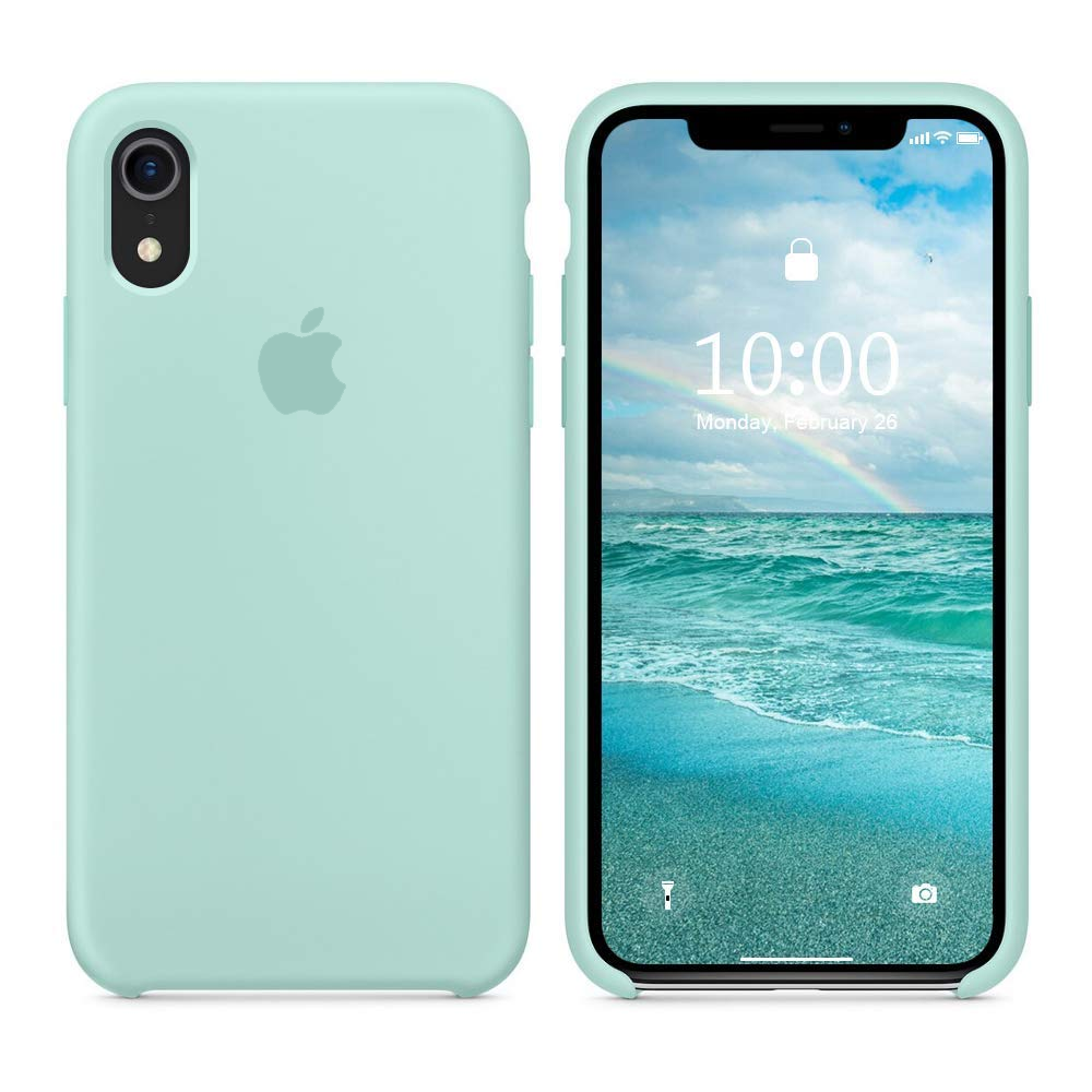 iPhone Silicone Case (Marine Green) - Lilac Case
