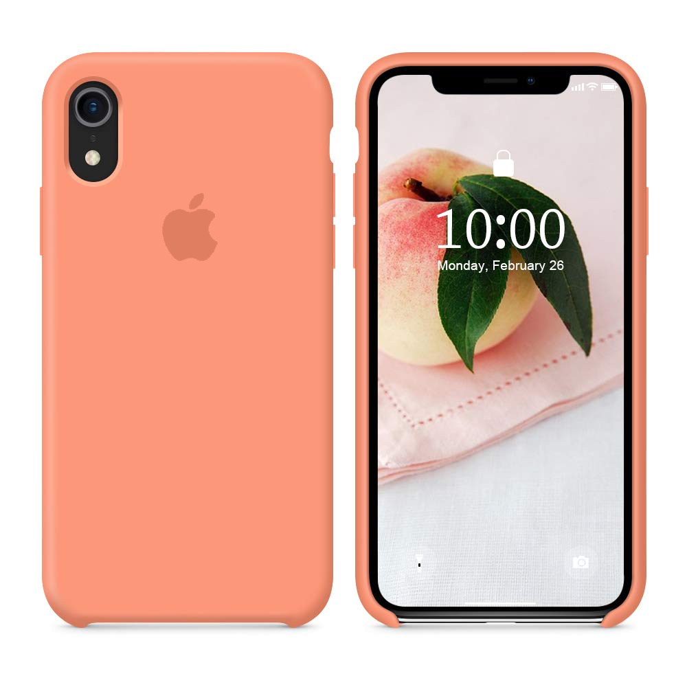 iPhone Silicone Case (Papaya) - Lilac Case